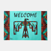 Tribal Thunderbird Welcome Doormat Deurmat (Voorkant)