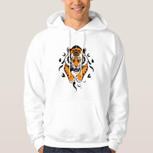 Tribal Tiger Hoodie (Voorkant)