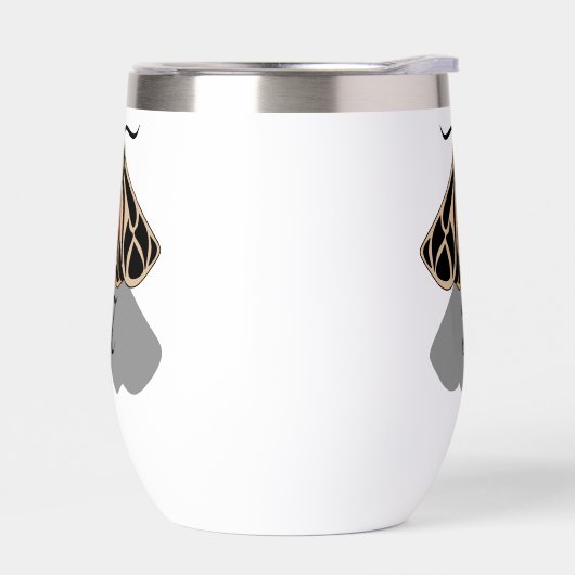 Tribal Tiger Moth Monogram (Links)