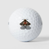 Tribal Tiger Moth Monogram Golfballen (Voorkant)