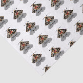 Tribal Tiger Moth Monogram Tissuepapier (Detail)