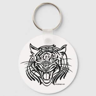 Tribal Tiger Sleutelhanger