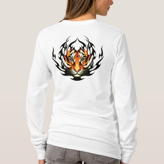 Tribal Tiger T-shirt (Achterkant)