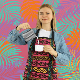 Tribal traditioneel patroon schort