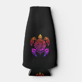 Tribal Turtle Bottle Cooler (Voorkant)