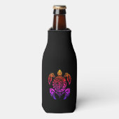 Tribal Turtle Bottle Cooler (Fles Voorkant)