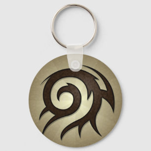 Tribal Twirl Sleutelhanger