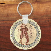 Tribal Two Hunter Rune sleutelhanger (Voorkant)