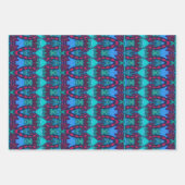 Tribal Uil en Kat Inpakpapier Vel (Voorkant 3)