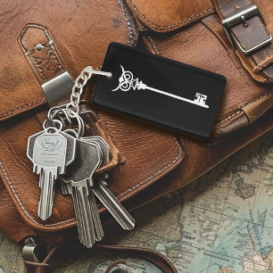 Tribal Uil Skelet Key Sleutelhanger