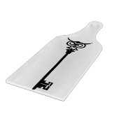 Tribal Uil Skelet Key Snijplank (Hoek)