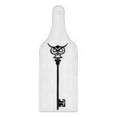 Tribal Uil Skelet Key Snijplank (Voorkant)