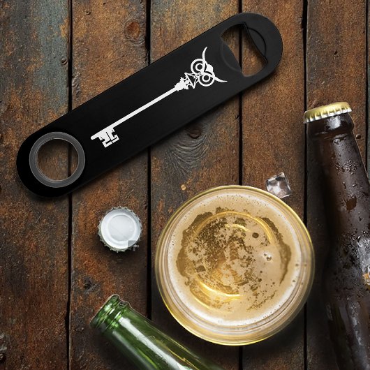 Tribal Uil Skelet Key Speed Flessenopener