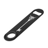 Tribal Uil Skelet Key Speed Flessenopener (Voorkant Gekanteld)