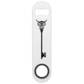 Tribal Uil Skelet Key Speed Flessenopener (Achterkant)