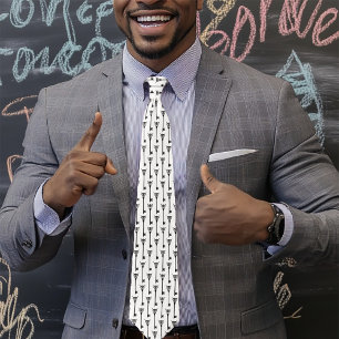 Tribal Uil Skelet Key Stropdas