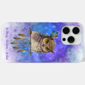 Tribal Uil - Wees sterk, wees moedig, wees vriende Case-Mate iPhone Case (Achterkant (horizontaal))