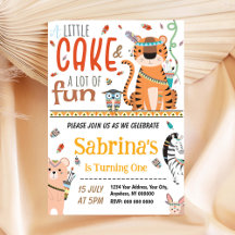 Tribal verjaardagsuitnodiging