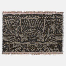 Tribal Vibe Throw Blanket Deken