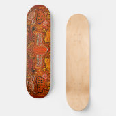 Tribal VooDou spirits Skateboard (Voorkant)