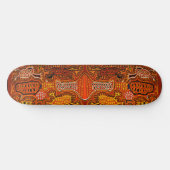Tribal VooDou spirits Skateboard (Horizontaal)