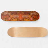 Tribal VooDou spirits Skateboard (Horizontaal)