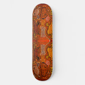 Tribal VooDou spirits Skateboard (Voorkant)