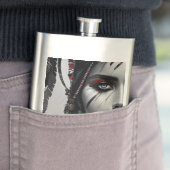 Tribal Warrior Classic Flask Flacon (Voorbeeld)