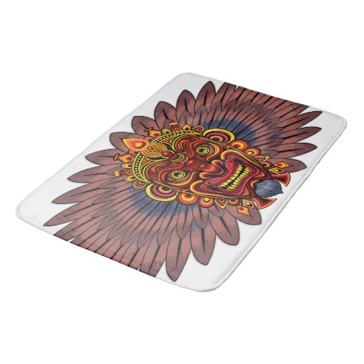 Tribal Warrior King ritueel masker Badmat (Gekanteld)