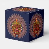 Tribal Warrior King ritueel masker Bedankdoosjes