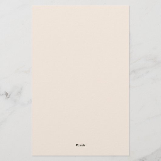 Tribal Warrior King ritueel masker Briefpapier (Achterkant)