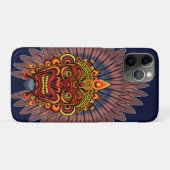 Tribal Warrior King ritueel masker Case-Mate iPhone Case (Achterkant (horizontaal))