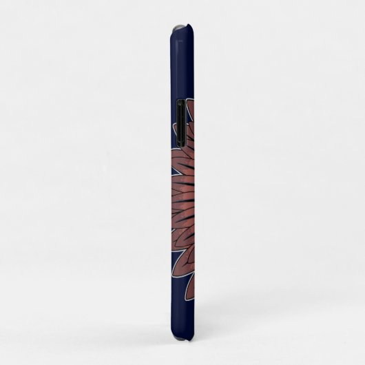 Tribal Warrior King ritueel masker Case-Mate iPhone Case (Achterkant/rechts)