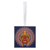 Tribal Warrior King ritueel masker Decoratie (Rechts)