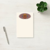 Tribal Warrior King ritueel masker Post-it® Notes (Kantoor)