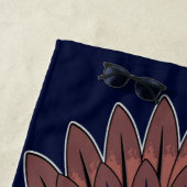 Tribal Warrior King ritueel masker Strandlaken (In situ)