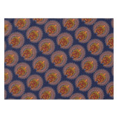 Tribal Warrior King ritueel masker Tafelkleed (Voorkant (Horizontaal))