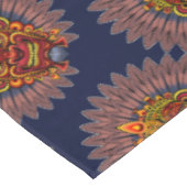 Tribal Warrior King ritueel masker Tafelkleed (Gekanteld)