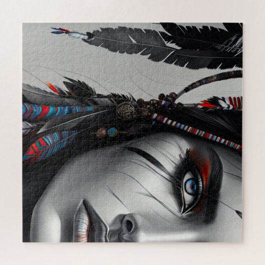 Tribal Warrior Legpuzzel (Horizontaal)