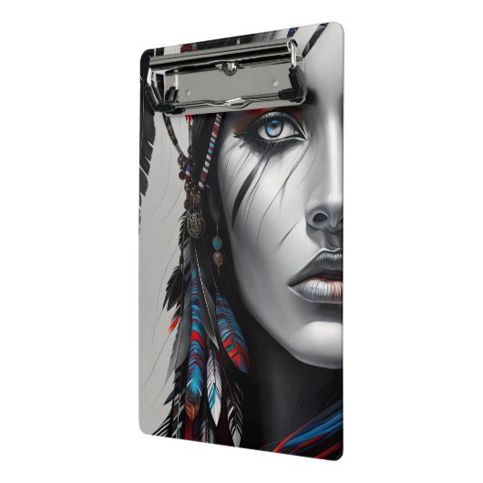 Tribal Warrior Mini Klembord (Angled2)