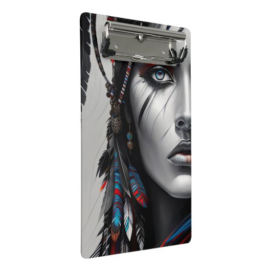 Tribal Warrior Mini Klembord (Schuin)