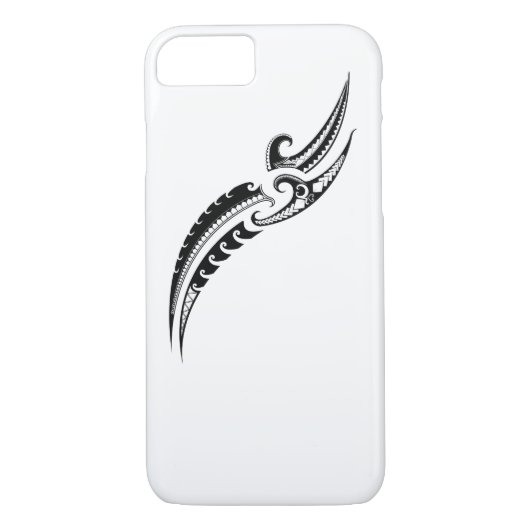 Tribal Warrior Pattern - Polynesiaanse telefoonzaa Case-Mate iPhone Case (Achterkant)