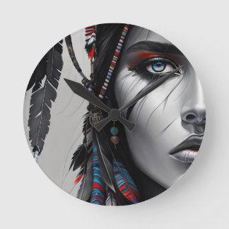 Tribal Warrior Ronde Klok