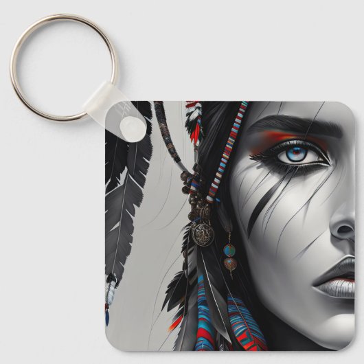 Tribal Warrior Sleutelhanger (Voorkant)