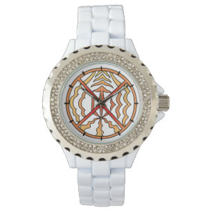 Tribal Watch Spiritueel Native Art Wrist Watch Horloge