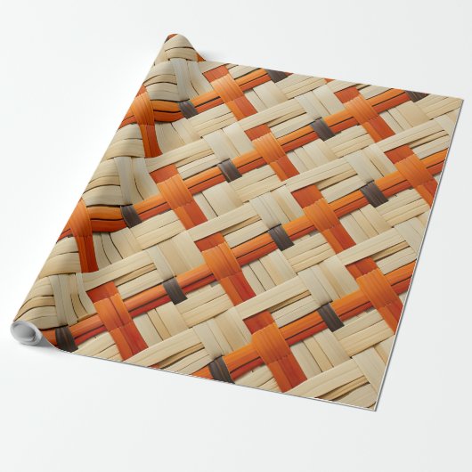 Tribal Weave Artistry Moja Cadeaupapier (Uitgerold)