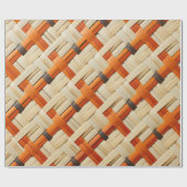 Tribal Weave Artistry Moja Cadeaupapier (Vlak)