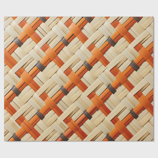 Tribal Weave Artistry Moja Cadeaupapier (Vlak)