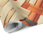 Tribal Weave Artistry Moja Cadeaupapier (Rol Hoek)