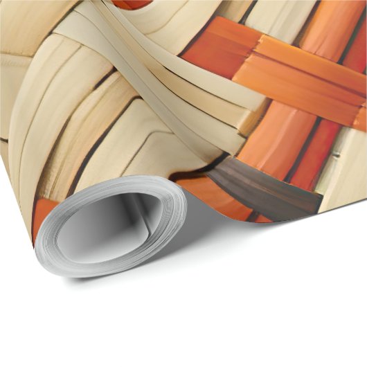 Tribal Weave Artistry Moja Cadeaupapier (Rol Hoek)